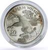 Marshall Islands 50 dollars Marshall Islands 50 dollars Marine Life Sperm Whale Fauna silver coin 1993 -