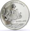 Niue 10 dollars Niue 10 dollars Spaceship Luna 9 Moon Landing Space proof silver coin 1992 -