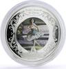 Niue 2 dollars Niue 2 dollars Paris Seasons Ballet Dancer Anna Pavlova colored silver coin 2009 -