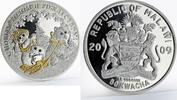 Malawi 50 kwacha Malawi 50 kwacha Happy New Year and Merry Christmas crystal gilded silver 2009 -