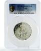 Tonga 10 paanga Tonga 10 paanga Constitution Centennial King Tupou IV PR63 PCGS silver coin 1975 -