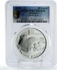 Bulgaria 10 leva Bulgaria 10 leva Conservation Wildlife Monk Seal Fauna PR67 PCGS silver coin 1999 -