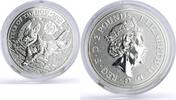 United Kingdom 2 pounds Britain 2 pounds Lunar Calendar Year of the Dog silver coin 2018 -