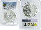 Mexico 5 pesos Mexico 5 pesos Conservation Wildlife Nutria Otter Fauna MS68 PCGS Ag coin 2000 -
