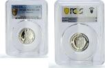 Panama 1/4 balboa Panama 1/4 balboa Regular Coinage Vasco Balboa KM-88 PR69 PCGS CuNi coin 1983 -