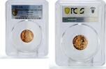 Panama 1 sentesimo Panama 1 centesimo Regular Coinage Urraca KM-22 PR67 PCGS bronze coin 1983 -