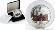 Mongolia 250 tugrik Mongolia 250 tugriks Mytishchi Water Pipeline Aqueduct colored silver coin 2007 -