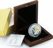Mongolia 500 francs Mongolia 500 togrog Year of the Rat Chinese Calendar silver gilded coin 2007 -