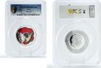 Niue 1 dollar Niue 1 dollar Papaver Butterfly Poppy Flora Fauna PR69 PCGS silver coin 2019 -
