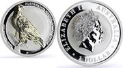 Australia 1 dollar Australia 1 dollar Endangered Wildlife Eagle Bird Fauna gilded silver coin 2017 -