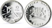 Bulgaria 10 leva Bulgaria 10 leva Sydney Summer Olympic Games High Jump proof silver coin 1999 -