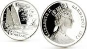Barbados 10 dollars Barbados 10 dollars Sydney Olympic Games series Sailing proof silver coin 1992 -
