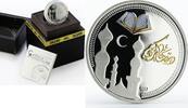 Niger 1000 francs Niger 1000 francs Ramadan Karim gilded colored silver coin 2012 -