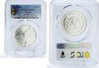 Mexico 1/2 onza Mexico 1/2 onza Libertad Angel of Independence MS68 PCGS silver coin 2002 -