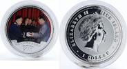 Niue 1 dollar Niue 1 dollar Marshalls of Chinaâ€(TM)s Army 50th Anniversary silver coin 2005 -