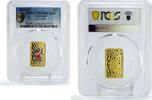 Australia 25 dollars Australia 25 dollars Mythological Chinese Character Fortune PR69 PCGS gold coin 2008 -