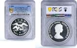North America 50 dollars East Caribbean States 50 $ Disabled Persons Year PR66 PCGS Ag piedfort coin 1981 -