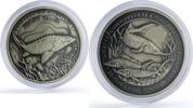 Turkey 20 lira Turkey 20 lira Conservation Wildlife Sturgeon Fish Fauna silver coin 2021 -