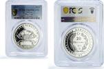 Turkey 20 lira Turkey 20 lira Conservation Wildlife Blue Crab Fauna PR69 PCGS silver coin 2017 -