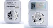 Bosnia and Herzegovina 10 maraka Bosnia and Herzegovina 10 maraka Princess Diana Politics PF69 NGC silver coin 1998 -