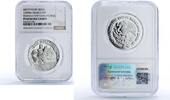 Mexico Mexico 5 pesos Cuauhtemoc Centennial Navy School Ship PF 69 NGC silver coin 1999 5 pesos 1999 PP