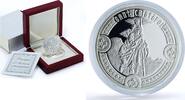 Andorra 10 diners Andorra 10 diners Saint Christopher KM-284 Holy Helpers proof silver coin 2010 -