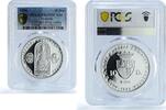 Andorra 10 diners Andorra 10 diners 25 Years Prince Jubilee Bishop PR69 PCGS silver coin 1996 -
