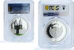 Palau 5 dollars Palau 5 dollars Abbey Saint Gall Switzerland KM-493 PR 69 PCGS silver coin 2015 -