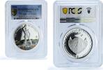 Palau 5 dollars Palau 5 dollars Colossus Rhodes Greece KM-210 Wonders PR 69 PCGS silver coin 2009 -