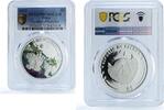 Palau 5 dollars Palau 5 dollars Gardens Babylon Iraq KM-679 Wonders PR 70 PCGS silver coin 2013 -