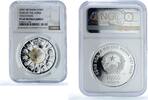 Vietnam 10000 dong Vietnam 10000 dong Year Horse Hologram KM-63 Lunar PF 69 NGC silver coin 2002 -