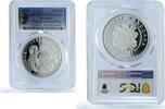 Andorra 10 diners Andorra 10 diners Chopin Vienna KM-317 Music Composer PR 70 PCGS silver coin 2009 -