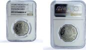 Iraq 1 dinar Iraq 1 dinar Qadissyiat KM-149 Anniversary Hussein PF 65 NGC nickel coin 1980 -