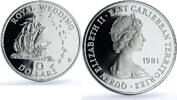 North America 10 dollars 1981 East Caribbean States 10 dollars Wedding K... 89.18 &pound; free shipping