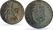 Panama 1 balboa Panama 1 balboa Equestrian X#M7 Seoul Olympics Woman Horse proof CuNi coin 1988 -