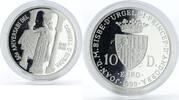 Andorra 10 dinars Andorra 10 dinars 50th Anniversary European Council silver coin 1999 -