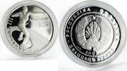 Belarus 20 rubles Belarus 20 rubles Shot Put Olympic Games proof silver coin 2003 -