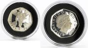 United Kingdom 50 pence Britain 50 pence The Wounded Soldier proof silver coin 2009 -