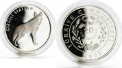 Turkey 20 lira Turkey 20 lira Animal series Striped Hyena proof silver coin 2005 -