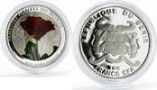 Benin 100 francs Benin 100 francs Famous World Plants series The Rose colored coin 2011 -