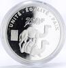 Djibouti 250 francs Djibouti 250 francs World Wild Fund Series Two Camels proof silver coin 2002 -