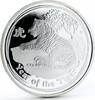 Australia 1 dollar Australia 1 dollar Lunar Calendar series II Year of Tiger silver proof coin 2010 -