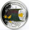 Congo 10 francs Congo 10 francs Poisson Imperial Fish colored proof silver coin 2004 -