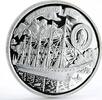Cook Islands 5 dollars Cook Islands 5 dollars Tall Ships France II Ship Clipper silver coin 2008 -