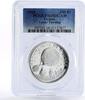 Guinea 250 francs Guinea 250 francs Lunar Landing Space Astronaut PR68 PCGS silver coin 1969 -