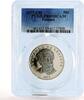Panama 50 centesimos Panama 50 centesimos Fernando de Lesseps PR69 PCGS proof nickel coin 1977 -