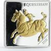 Mongolia 500 togrog Mongolia 500 togrog Da Vinci Equestrian silver proof coin 2005 -