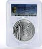 Belarus 20 rubles Belarus 20 rubles Belovezhskaya Puscha Wildlife Bison PR69 PCGS silver coin 2001 -