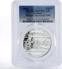 Vietnam 100 dong Vietnam 100 dong Barcelona Olympic Games Rowing Boats PR67 PCGS silver coin 1989 -