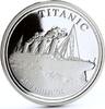 Somalia 250 shillings Somali 250 shillings Cruise Liner Titanic Ship Steamer proof silver coin 1999 -